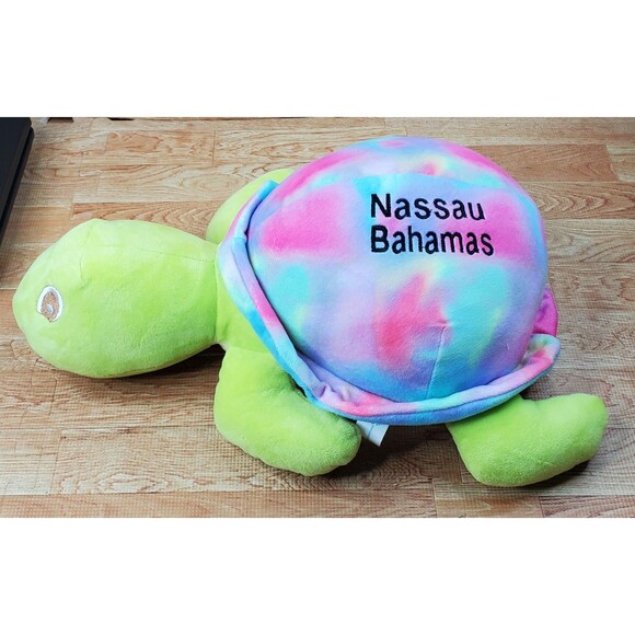 Sand 2 Surf Turtle Nassau Bahamas 16" Plush - Picture 2 of 7